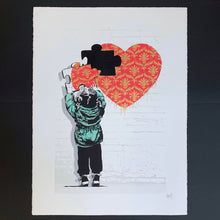Load image into Gallery viewer, The Missing Piece - Damask Heart