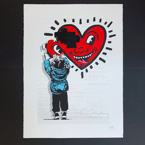 The Missing Piece - Haring Heart