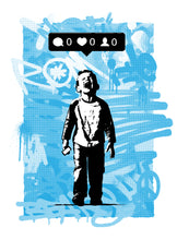 Load image into Gallery viewer, iHeart - Nobody Likes Me (Blue)