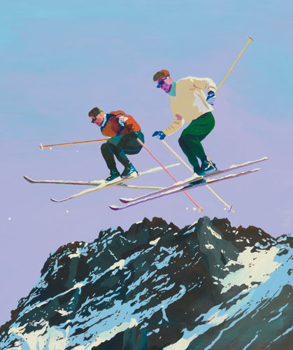 Skiing, 2023 - Andy Dixon