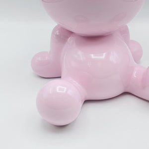 Toy Bear Sculpture - Baby Pink Series - Anyuta Gusakova