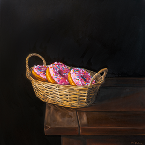 "Doughnuts in Basket" - Olga Rybalko