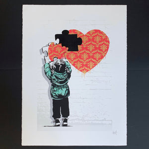 The Missing Piece - Damask Heart